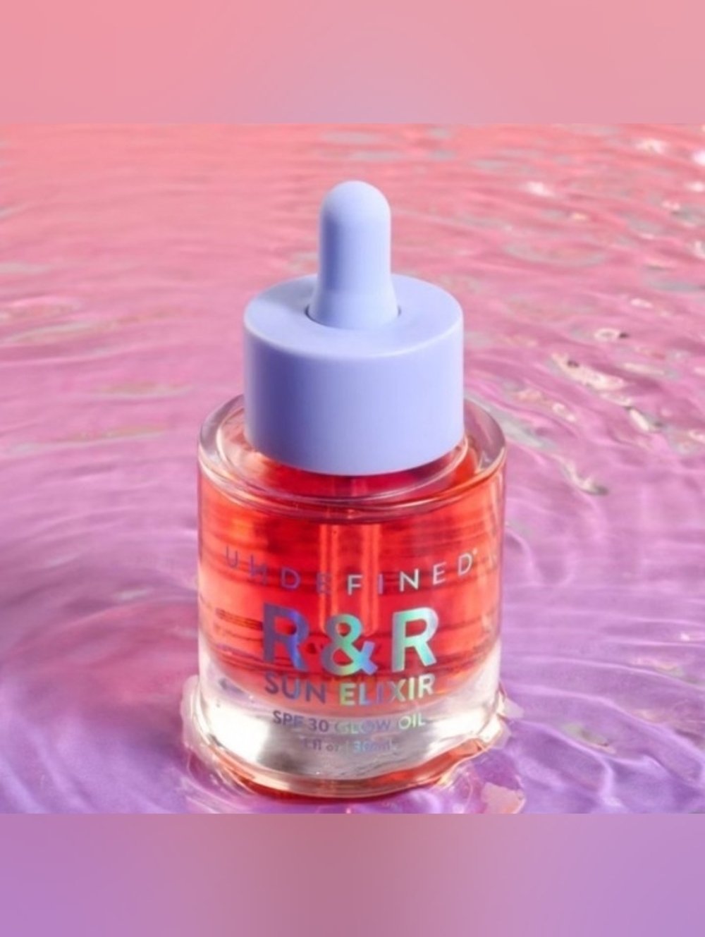 R&R Sun Elixir Broad Spectrum SPF 30 Glow Oil Brand New